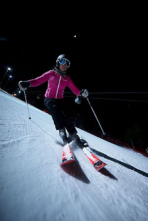 Ski by night - Monte Lussari